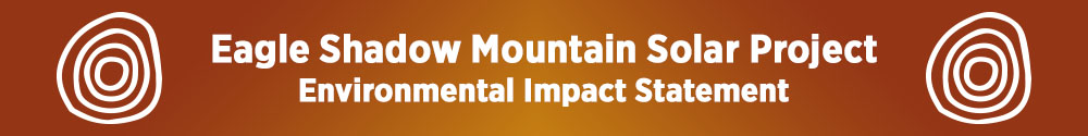 Eagle Shadow Mountain Solar Project Environmental Impact Statement Home Page